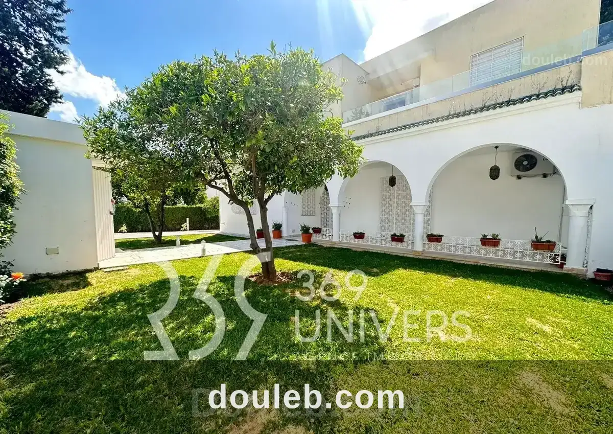 Rez de chaussée meublé avec jardin à la marsa - Photo 1