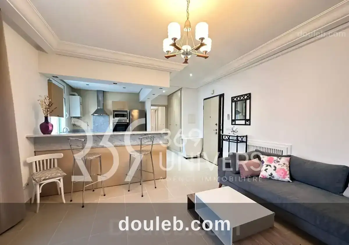 Appartement meublé à la marsa ref ra122 - Miniature 5