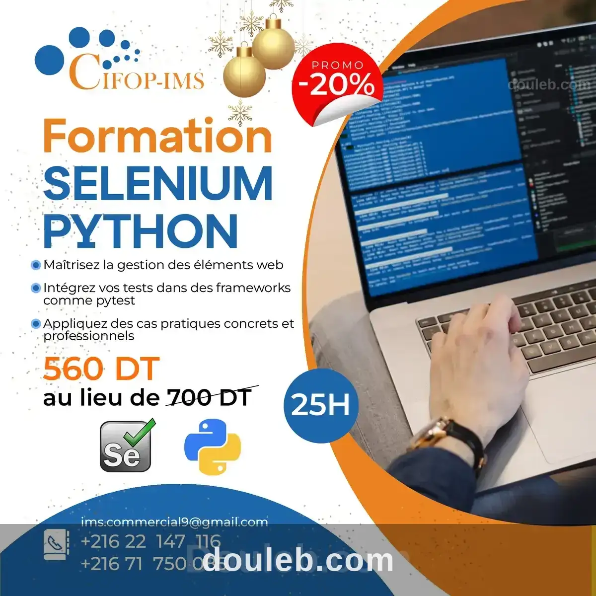 Formation sélénium python - Photo 1