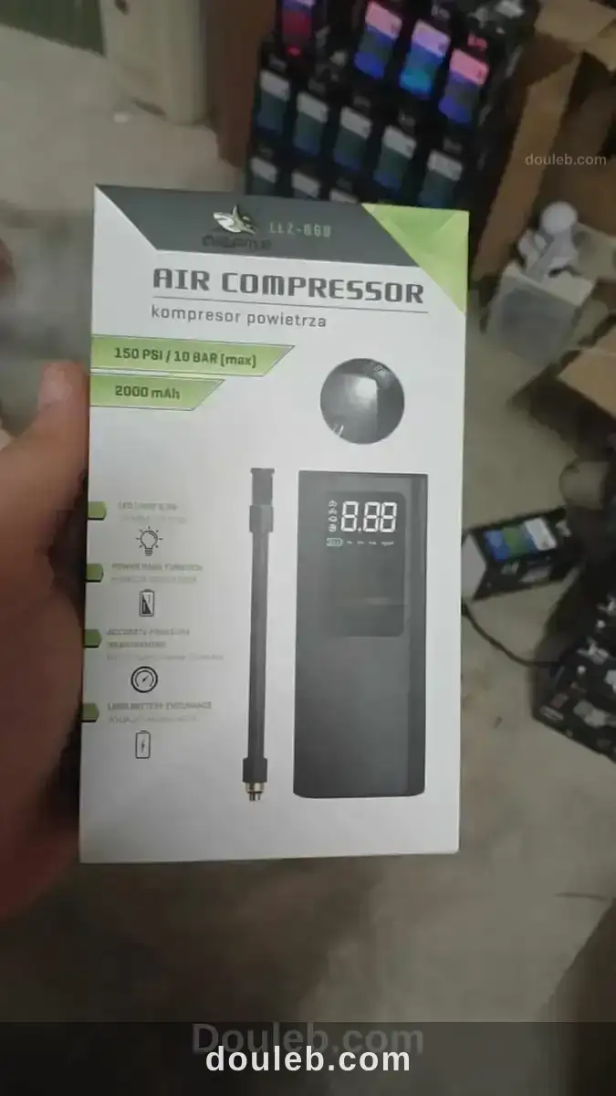 Compresseur d'air portable sans fil - Miniature 2