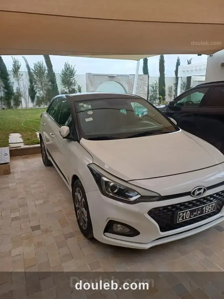 I 20 blanche gls modèle 2019 ttes options - Miniature 2