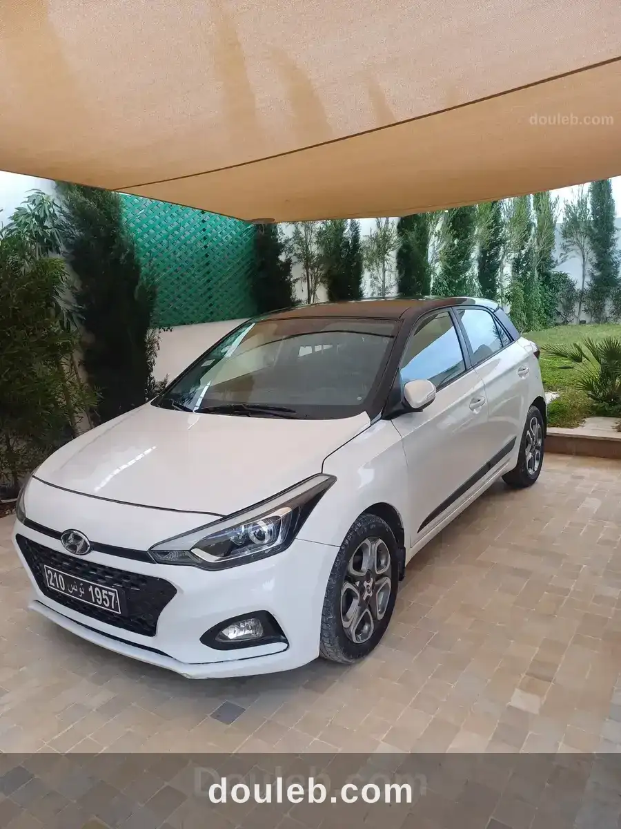 I 20 blanche gls modèle 2019 ttes options - Miniature 3