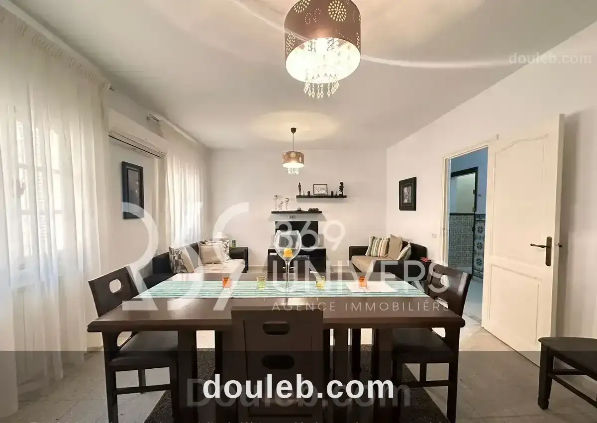 Appartement meublé avec terrasse à sidi bousaid à Tunis
