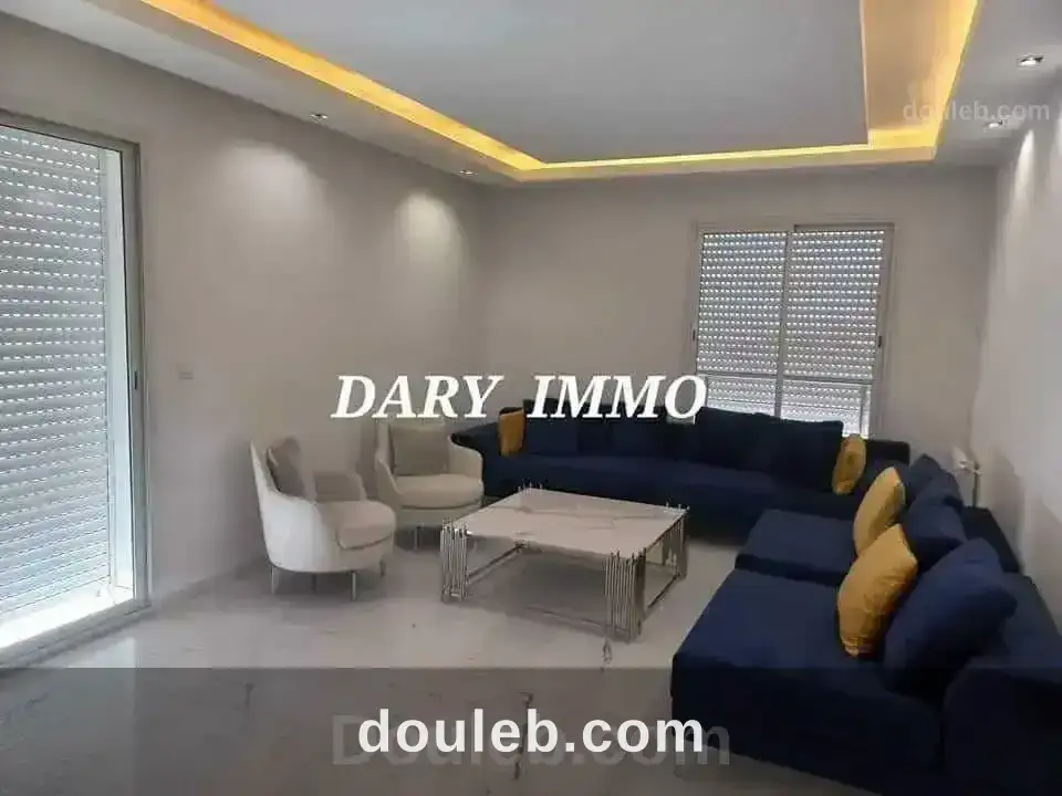 Appartement neuf luxueux s 2 meublé à el menzah9c à Tunis