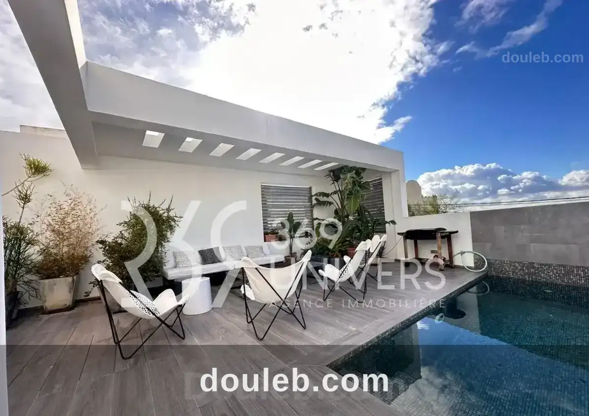 Villa avec vue dégagée à gammarth ref rh148 à Tunis