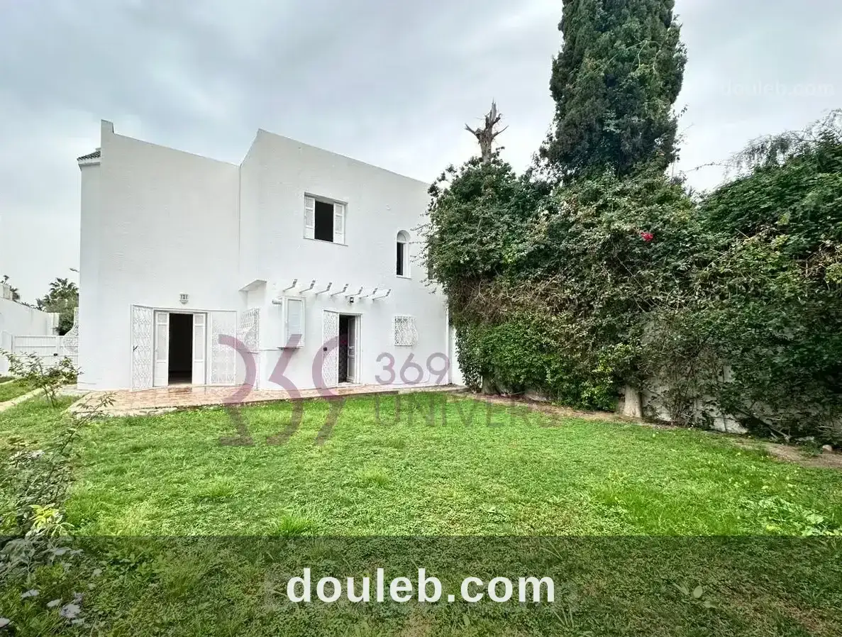 Duplex avec jardin à la marsa ref rd039 à Tunis