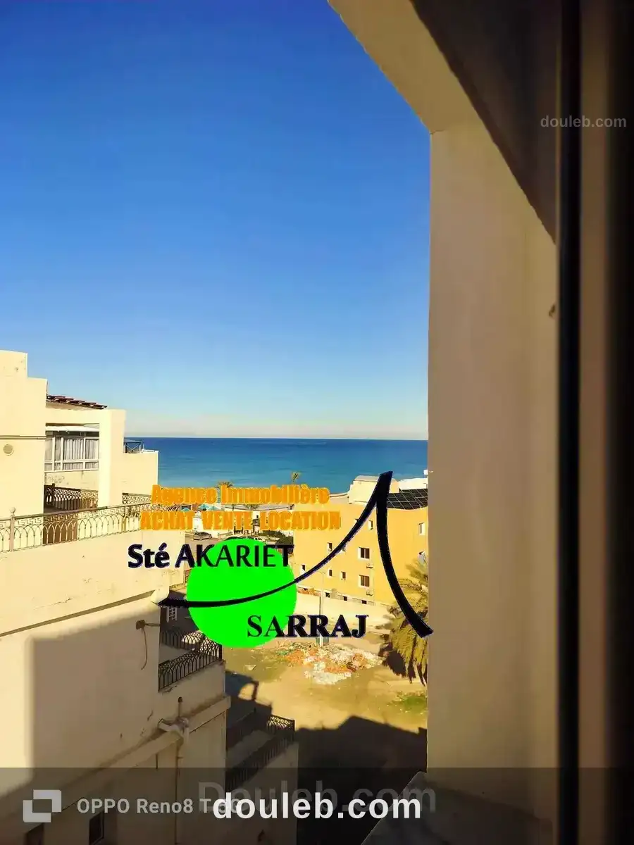 Appartement s2 hammem sousse à 100m de la plage à Tunis