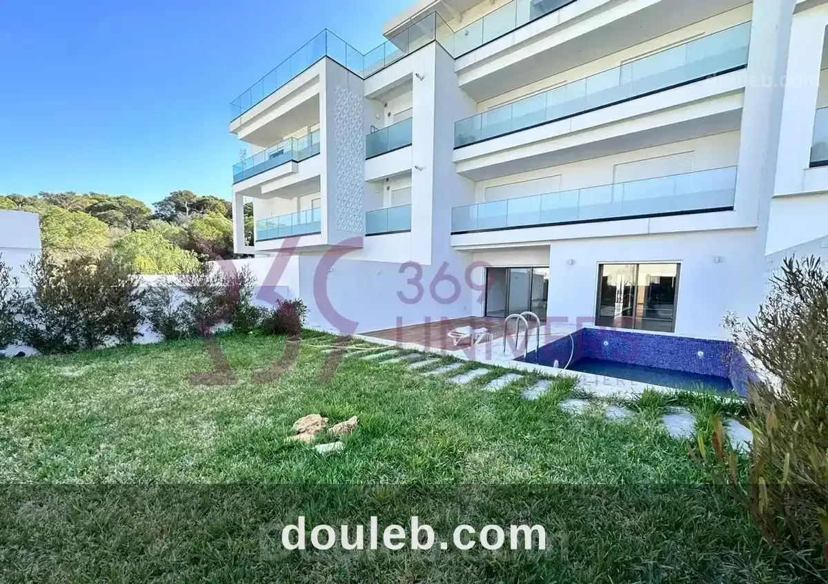 Appart avec piscine à gammarth ref ra071 à Tunis