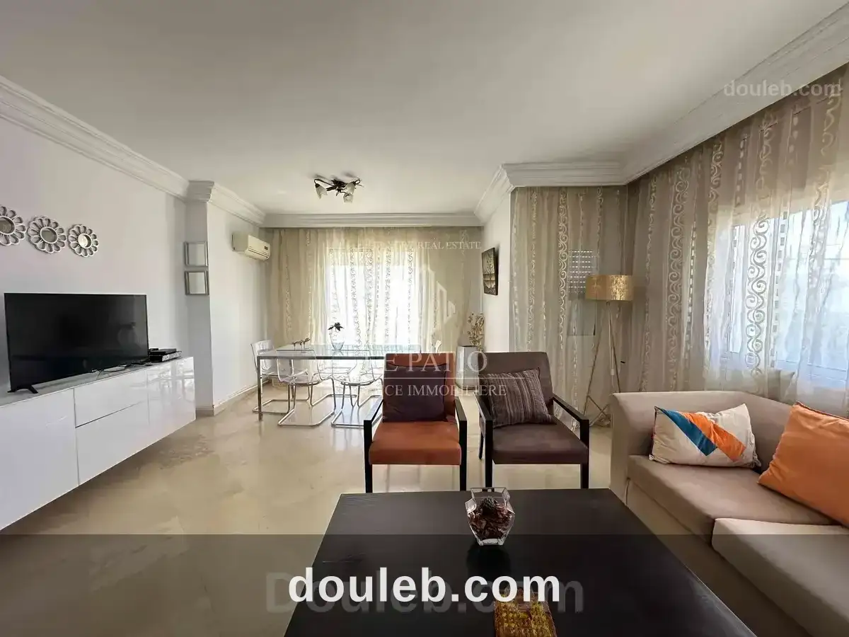 Etage de villa meublé a la marsa à Tunis