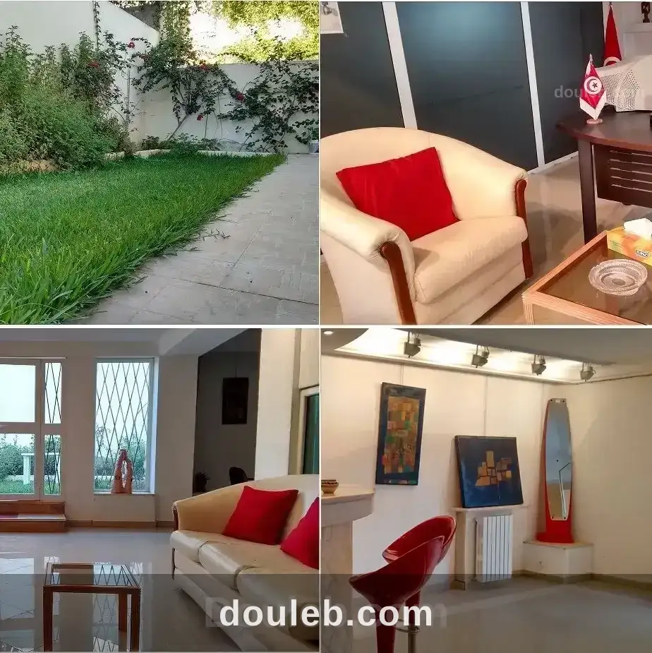 Espace haut standing avec jardin privatif 100m2 à Tunis