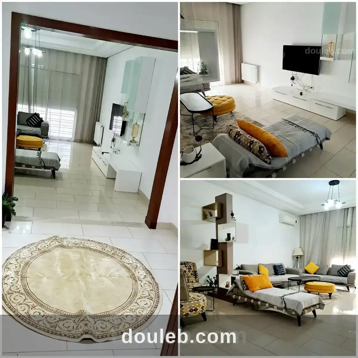 S4meublé neuf pr étranger cité palmeraies à Tunis