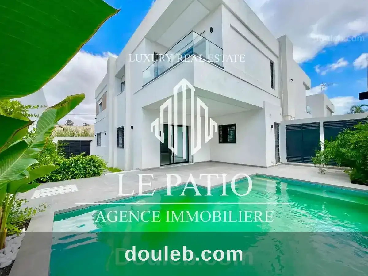 Villa jumelee neuve s3 à la soukra à Tunis