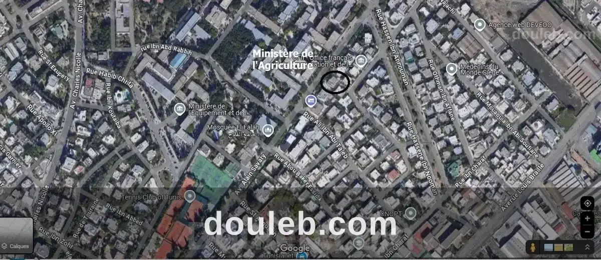 Bureau neuf en face ministère agriculture à Tunis