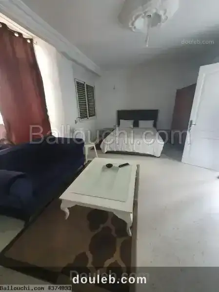 Jolie studio s0 meublée a el manzeh 9 c - Miniature 5