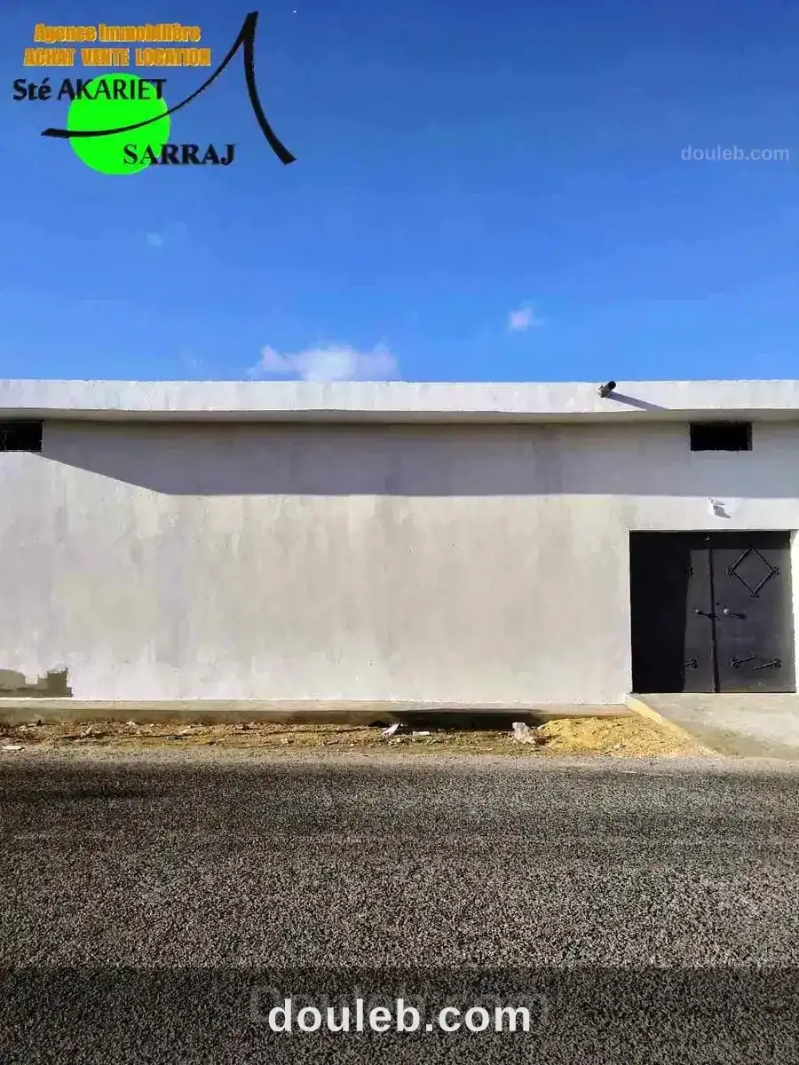 Terrain clôturé 1000m à kalâa seghira ennager - Photo 1