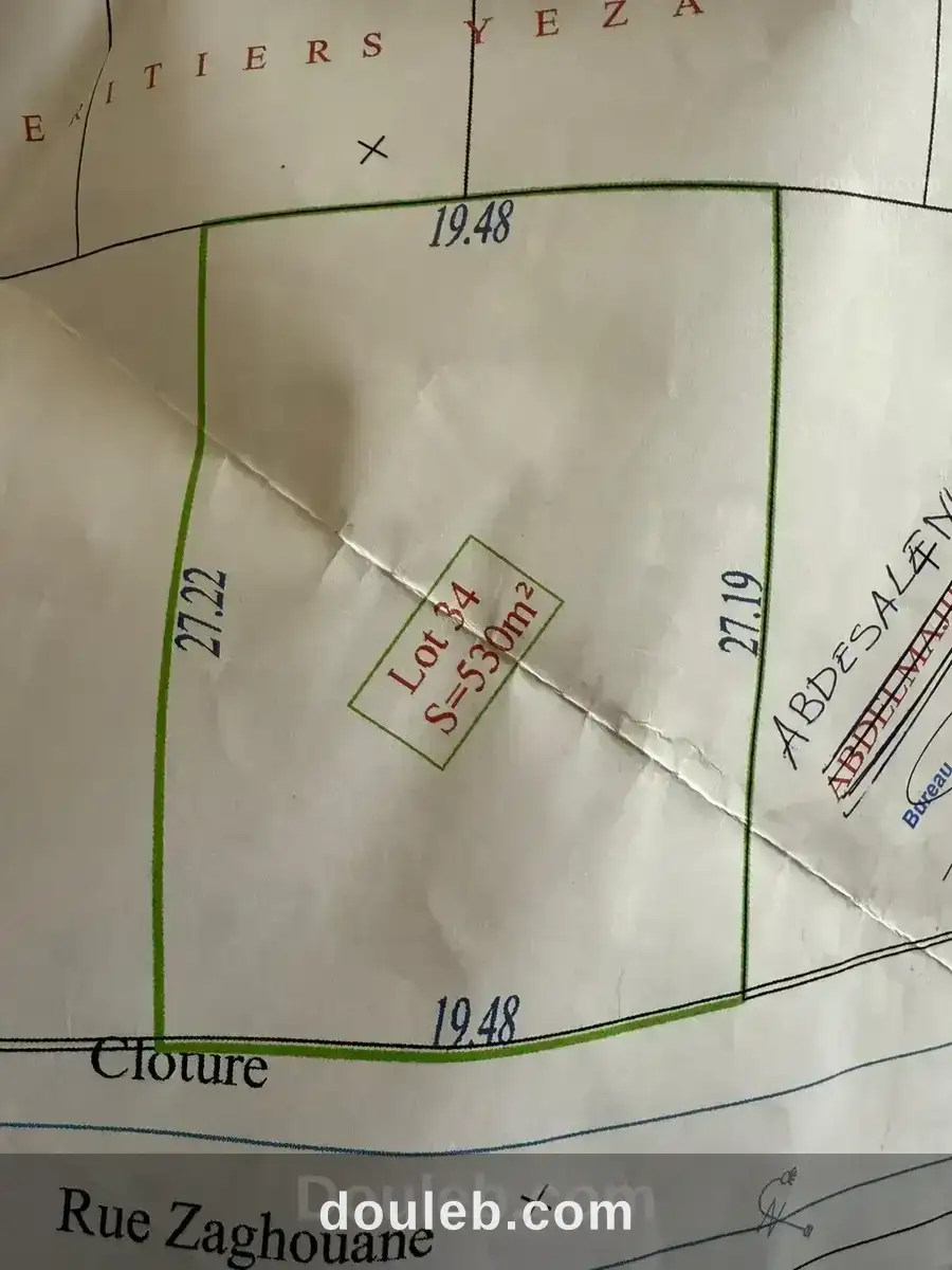 Borj louzir vnt tre 530m2 - Miniature 3