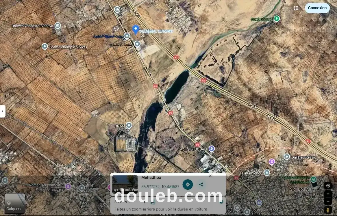 Offre terrain agricole 4193m sur gp1 sidi bouali - Miniature 2