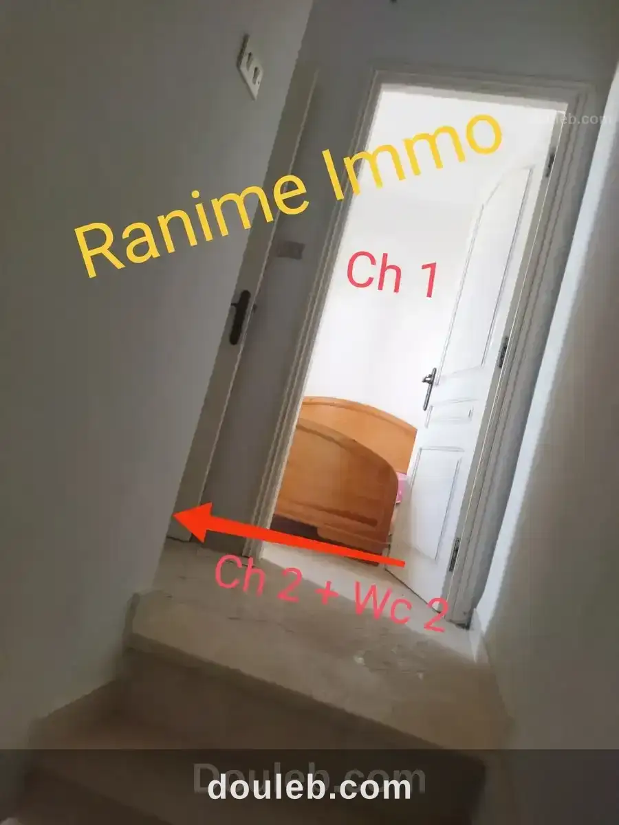 Maison s 2 ch style américain c ville el haouaria - Miniature 5