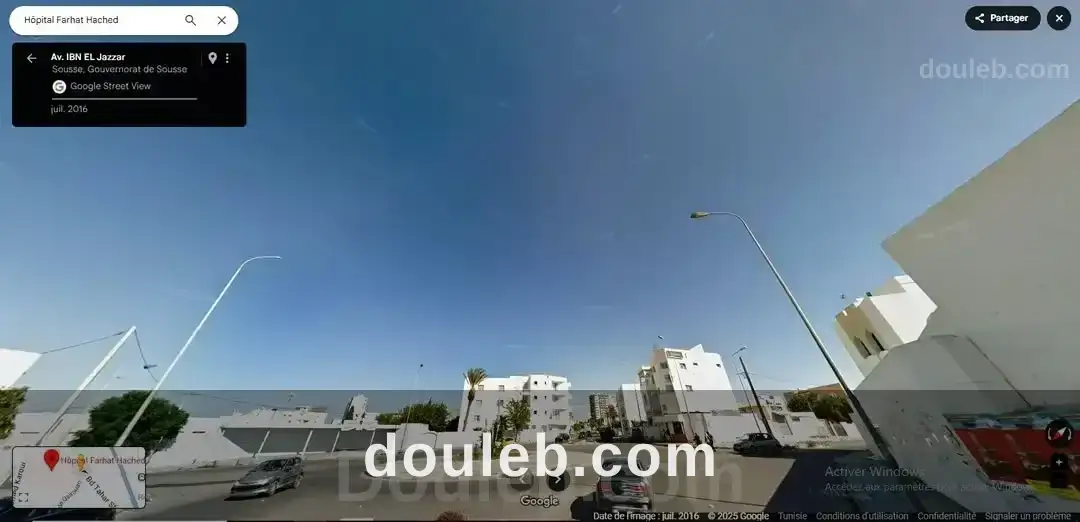 Terrain 470m pas loin de hôpital farhat hached - Photo 1