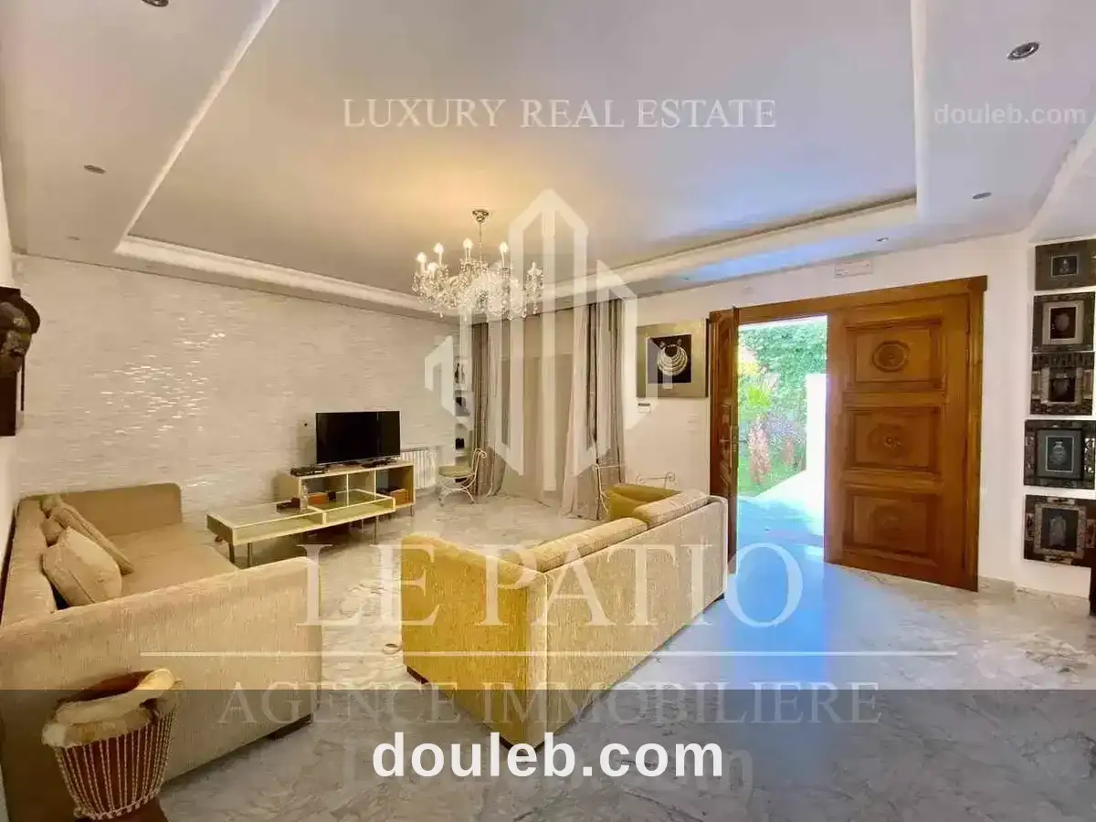 Villa meublé avec jardin à la marsa - Miniature 3