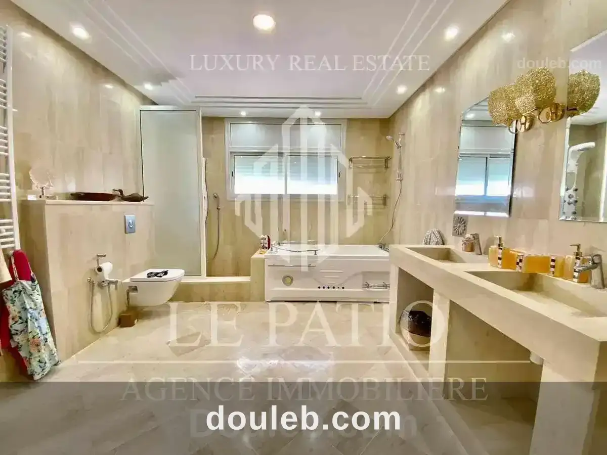 Villa meublé avec jardin à la marsa - Miniature 5