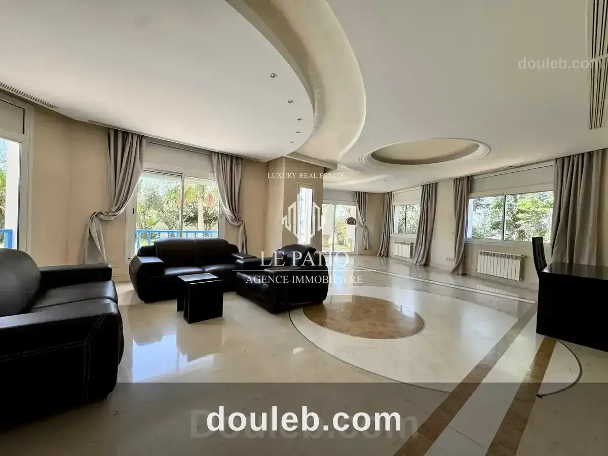 Villa meublee de type s6 haut standing à gammarth - Miniature 3