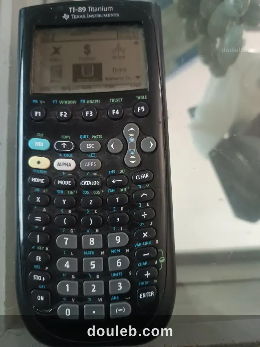 Calculatrice graphique scientifique texas à Tunis