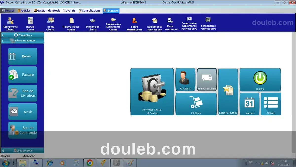 Gestion commerciale à Tunis