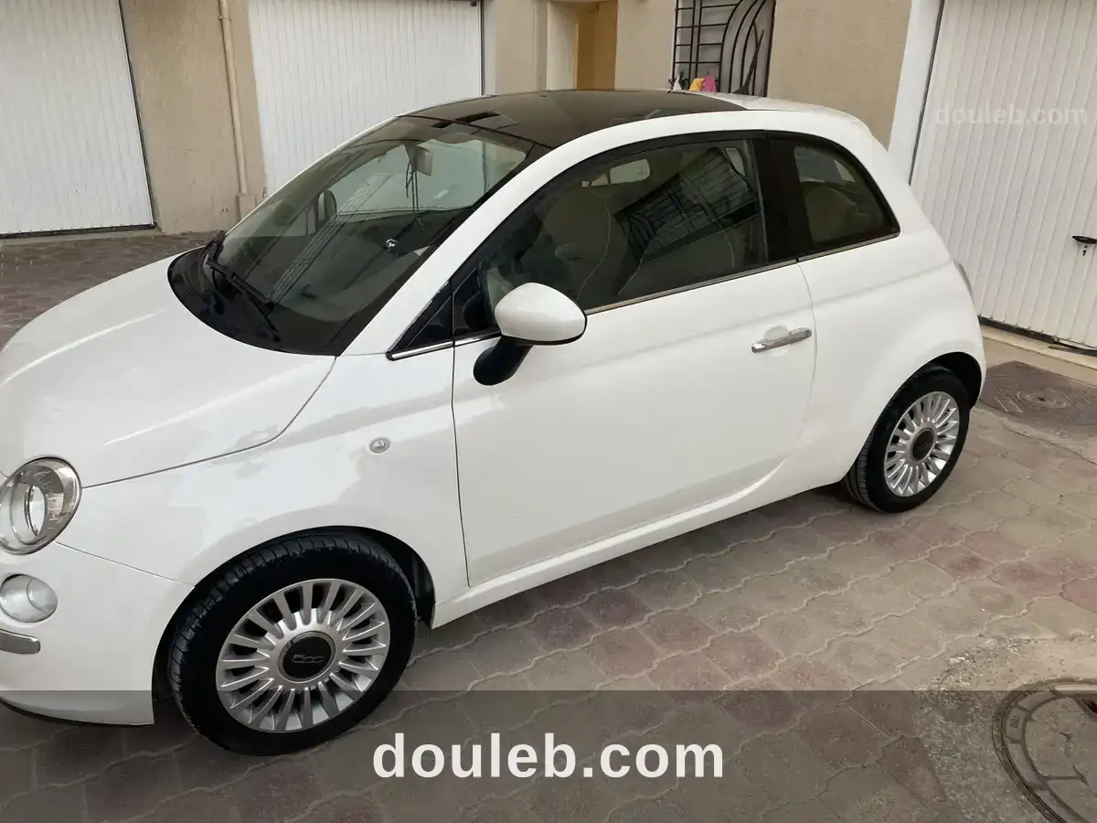 Fiat 500 intérieur cuir année 2013 à Tunis
