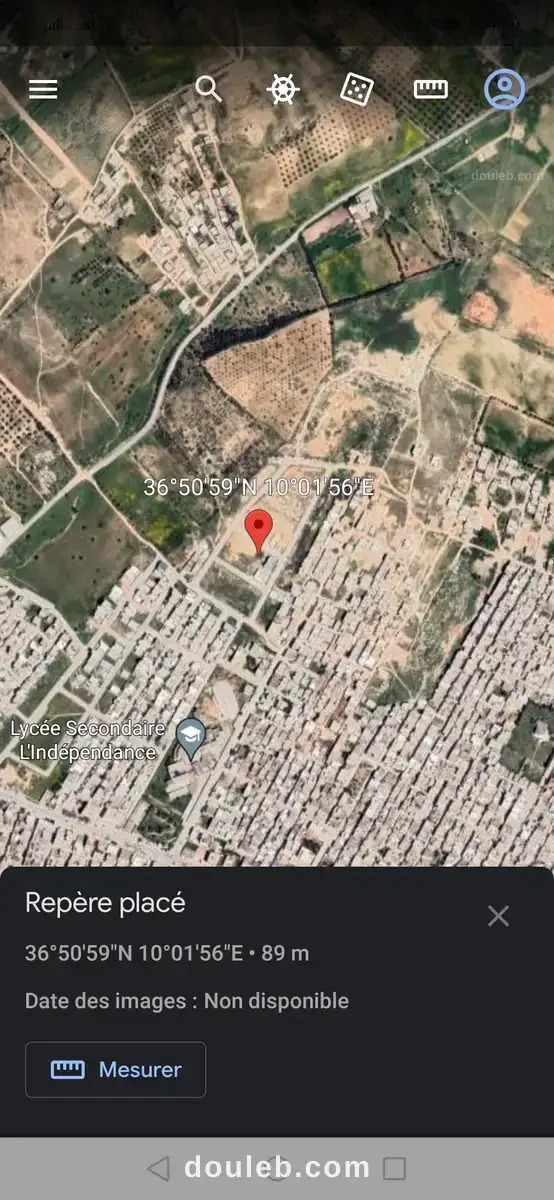 Terrain pour villa à Tunis