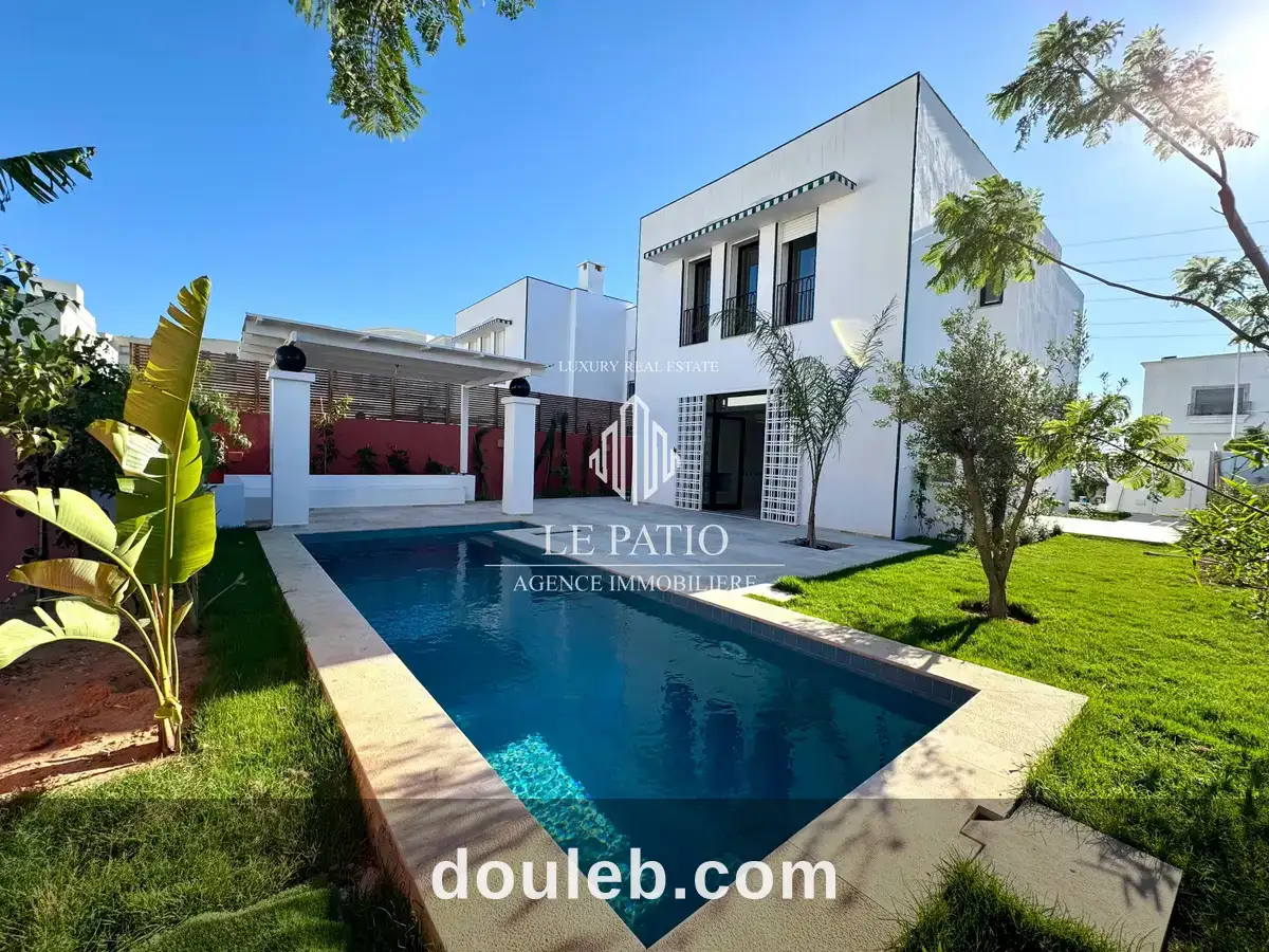 Villa neuve avec piscine s5 à Tunis