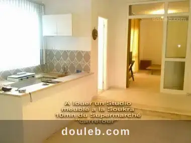 S1 meublé 500 dinars par semaine à Tunis