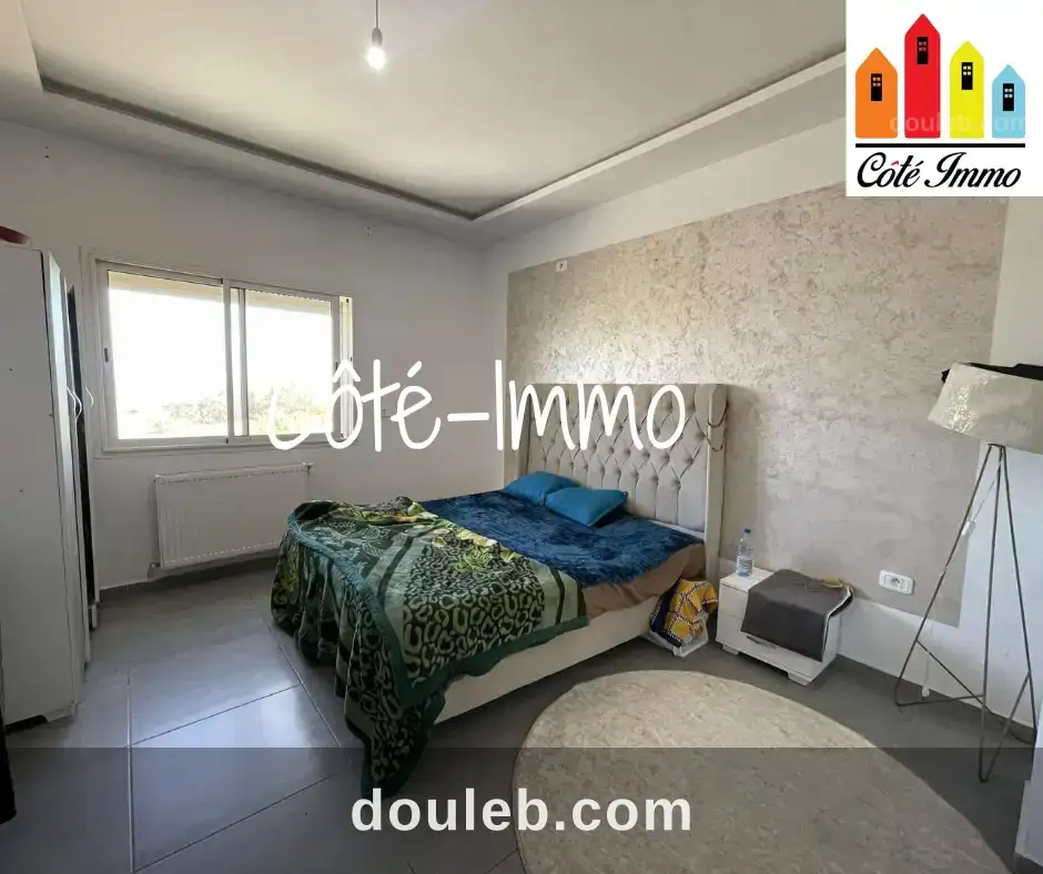 Un appart s1 meuble à ezzahra plage à Tunis