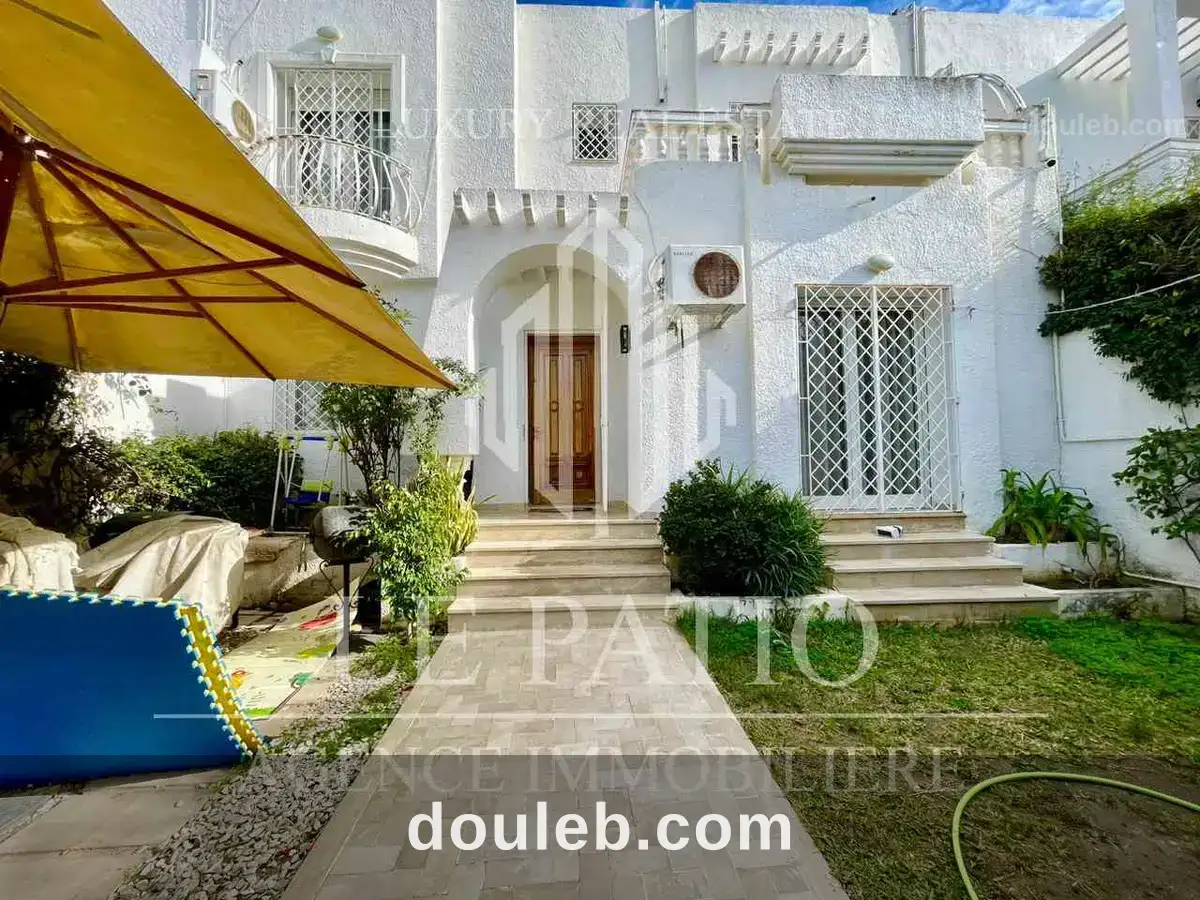 Duplex s3 avec jardin a cite khalil à Tunis