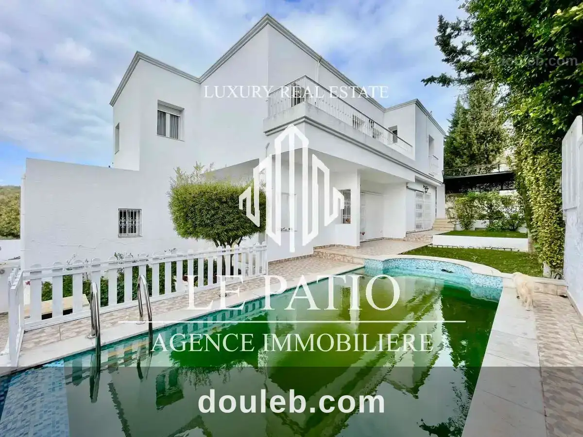 Villa meublé ou vide a gmmarth à Tunis