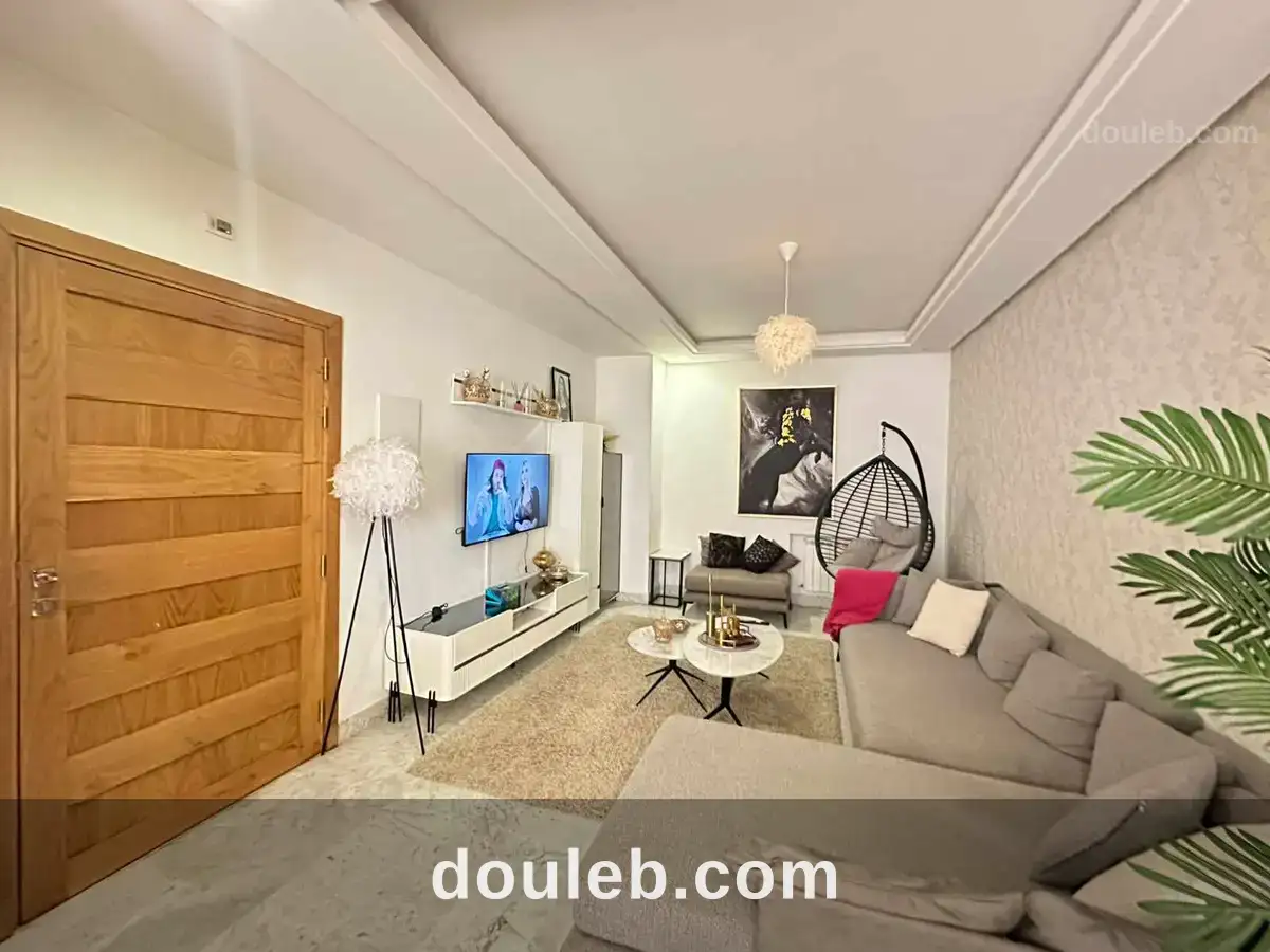 S2 meublé parking ss aux jardins de carthage à Tunis