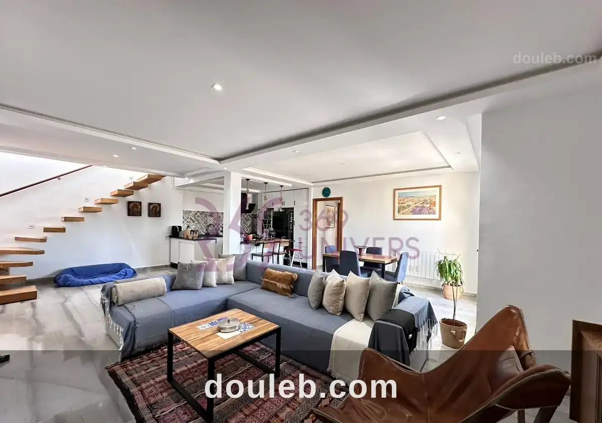 Duplex avec terrasse à la marsa ref rd015 à Tunis