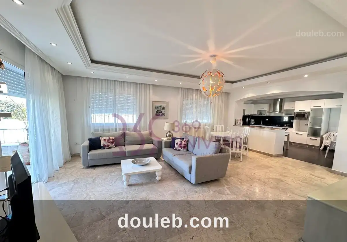 Appartement avec balcon à la marsa ref ra026 à Tunis