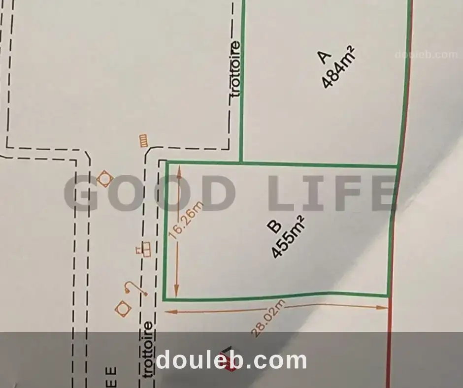 Terrain à soukra parc à Tunis