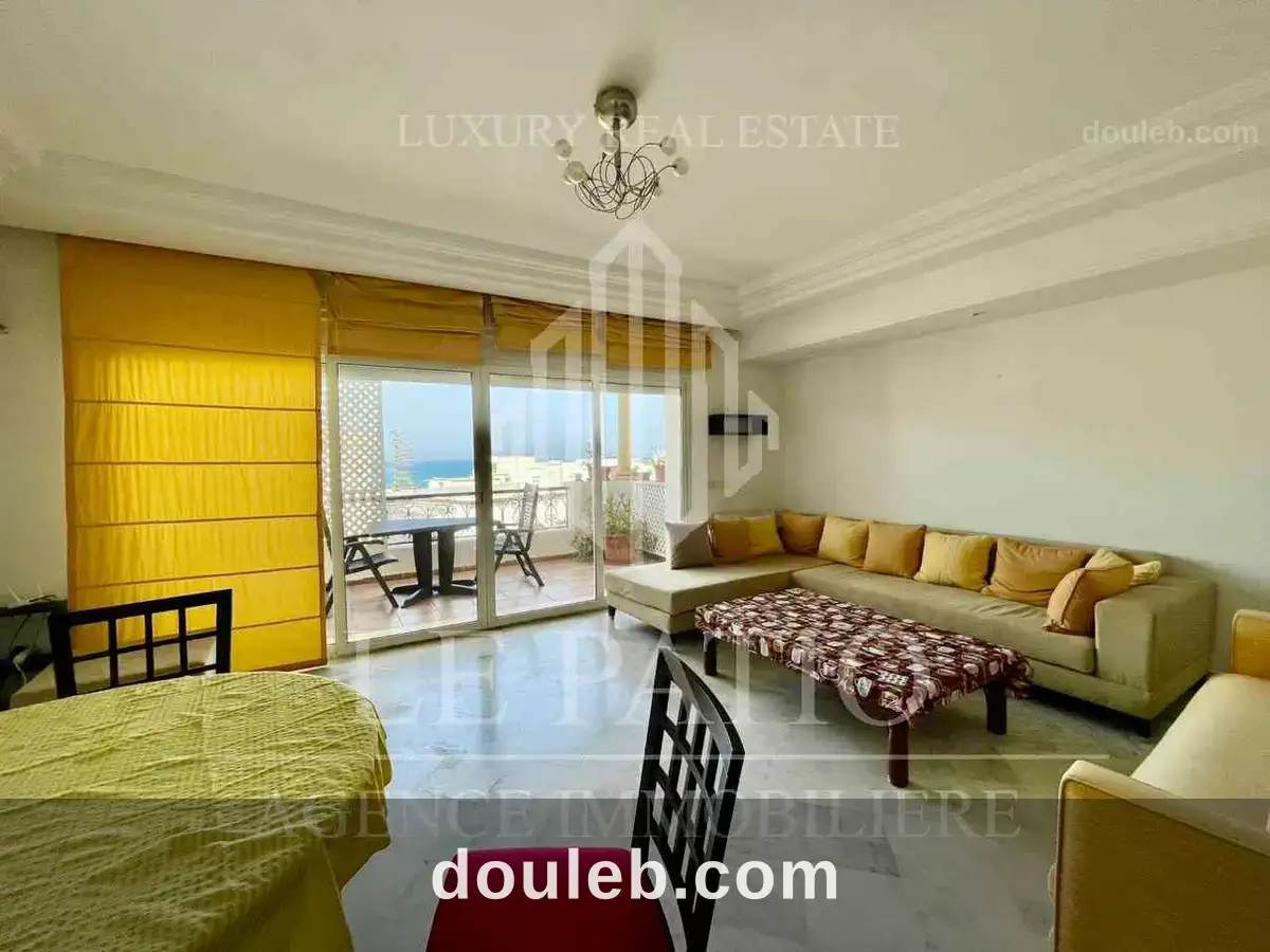 Appartement s3 a la marsa meuble avec vue mer à Tunis