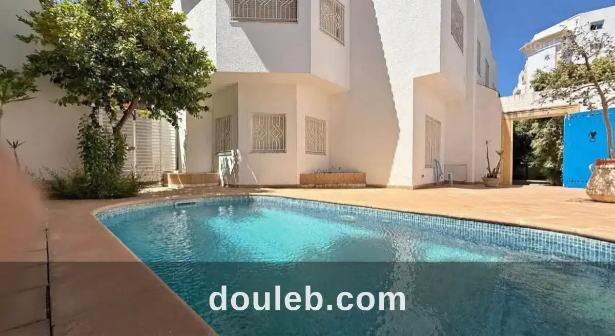 Manigfique villa 4200d a ennasr 2 à Tunis