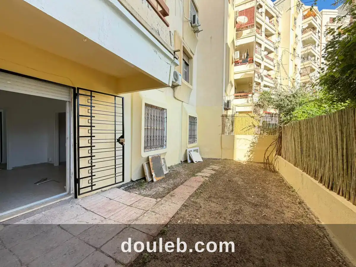 S2 avec jardin à el menzah 5 à Tunis