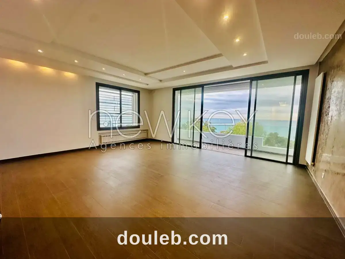 S3 avec vue sur mer à la marsa à Tunis