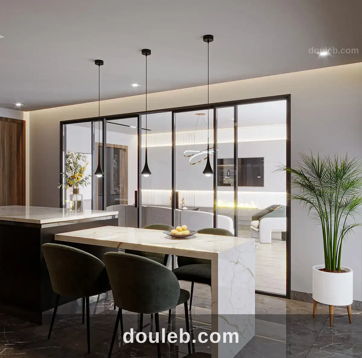 Appt s3 neuf à ain zaghouan sud à Tunis