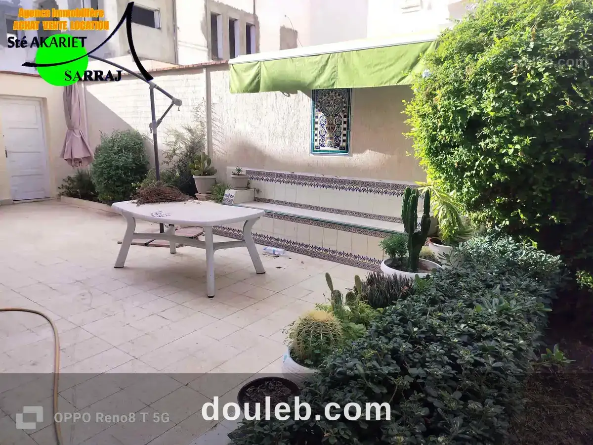 Villa style américain sans meuble à khzema à Tunis