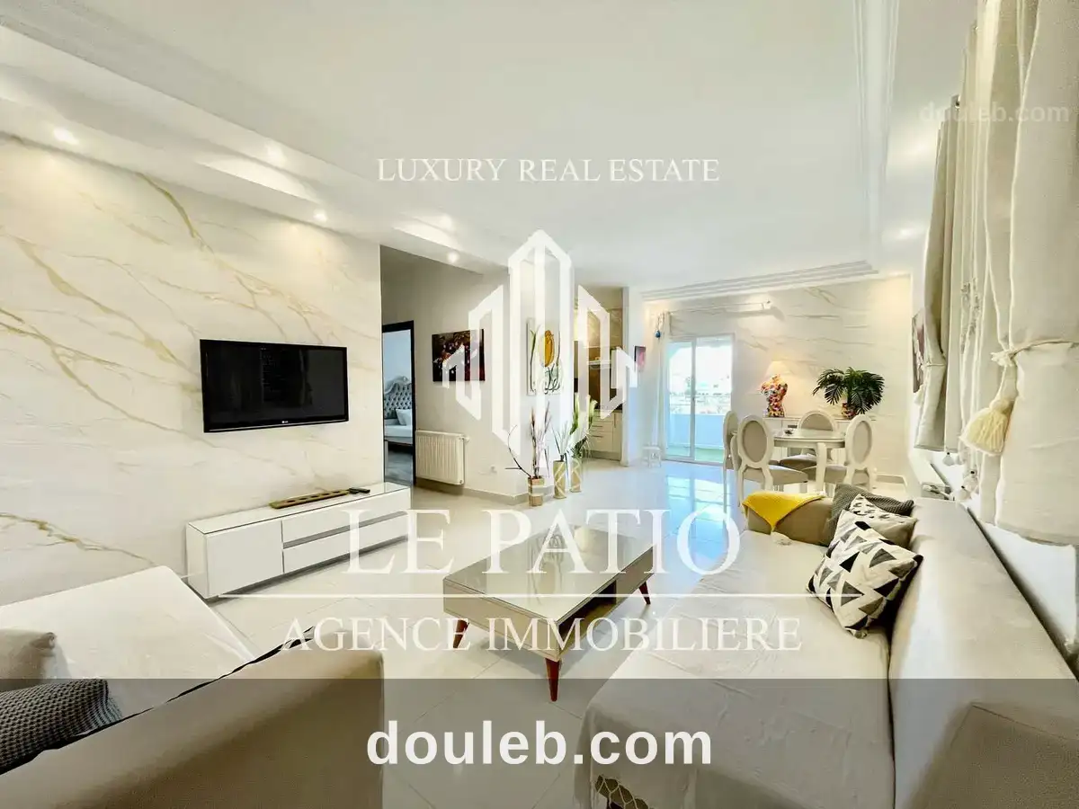 Appart s2 meublé a la marsa à Tunis