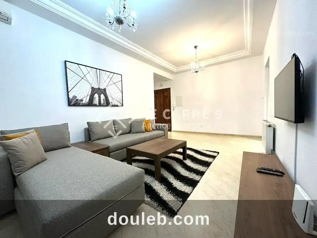 Appartement s1 meublé a cité les palmerais à Tunis