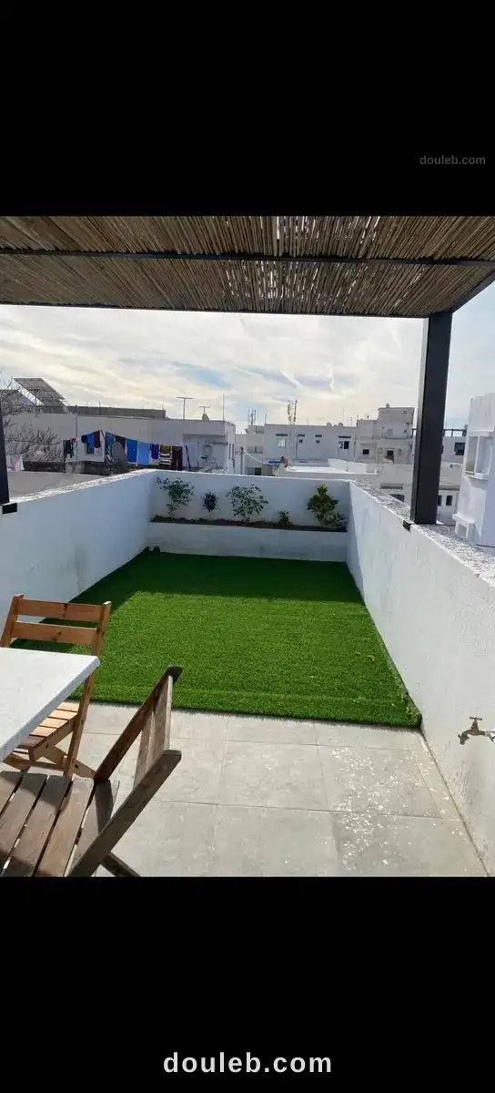 Duplex meublé climatisé et chauffé à Tunis