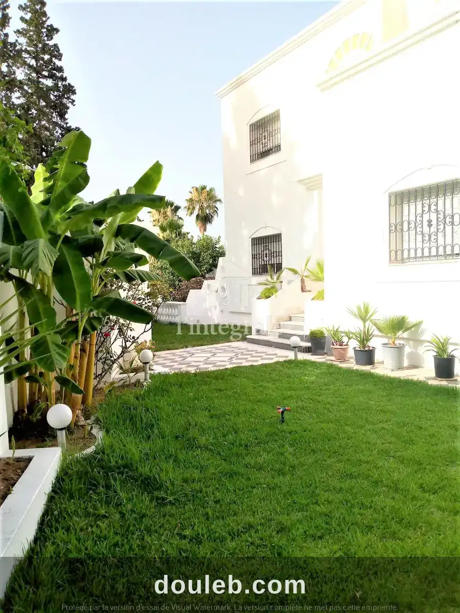Charmante villa avec jardin à Tunis