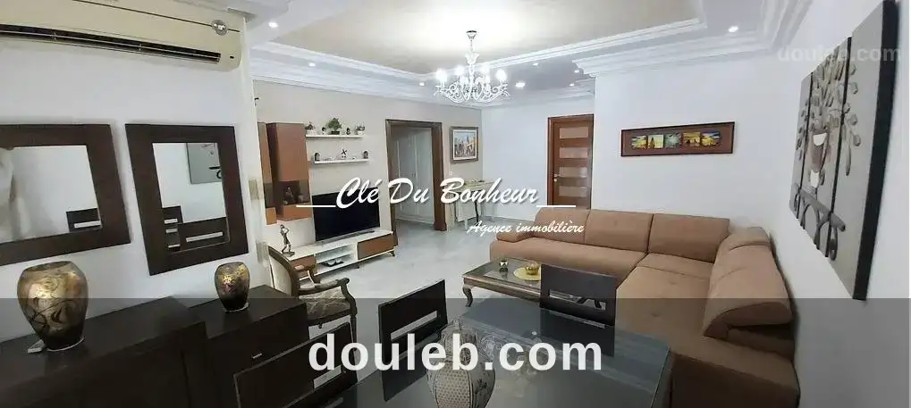 Appartement de bon standing avec terrasse à Tunis